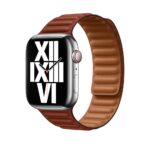 Apple Brown Leather Smart Watch Band