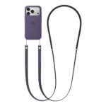 Apple Crossbody Strap for iPhone - Purple, 2.08m Recycled PET, Hands-Free Design