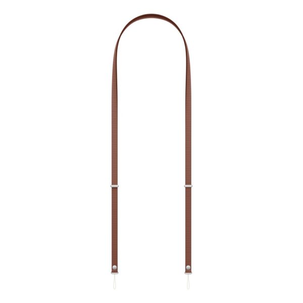 Apple Crossbody Strap for iPhone - Sienna Brown Recycled PET Adjustable Strap 2.08m