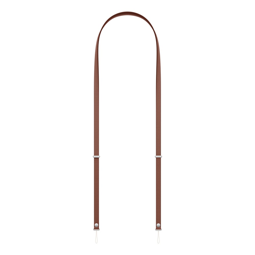 Apple Crossbody Strap for iPhone - Sienna Brown Recycled PET Adjustable Strap 2.08m Apple Crossbody Strap for iPhone - Sienna Brown Recycled PET Adjustable Strap 2.08m