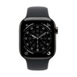 Apple Fluoroelastomer Band Black - M/L | Hardvance