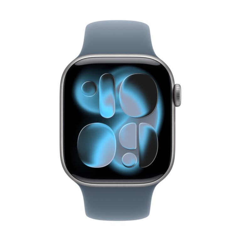 Apple Fluoroelastomer Band - Blue