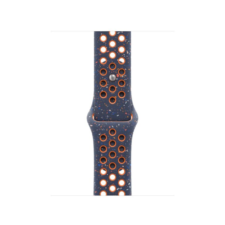 Apple Fluoroelastomer Band - Blue/Orange