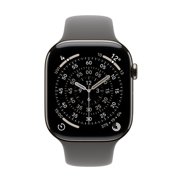 Apple Fluoroelastomer Band - Grey