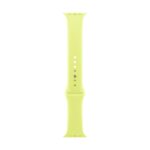 Apple Fluoroelastomer Yellow Smart Watch Band