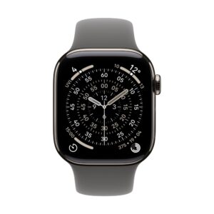 Apple Grey Fluoroelastomer Watch Band