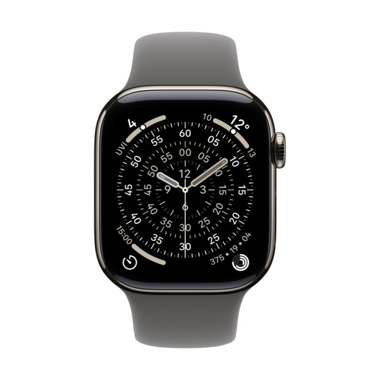 Apple Grey Fluoroelastomer Watch Band