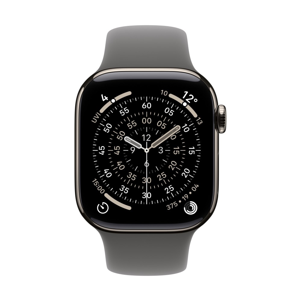 Apple Grey Fluoroelastomer Watch Band