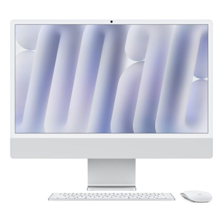 Apple iMac 23.5" 4.5K M4 16GB RAM 256GB SSD Wi-Fi 6E Silver