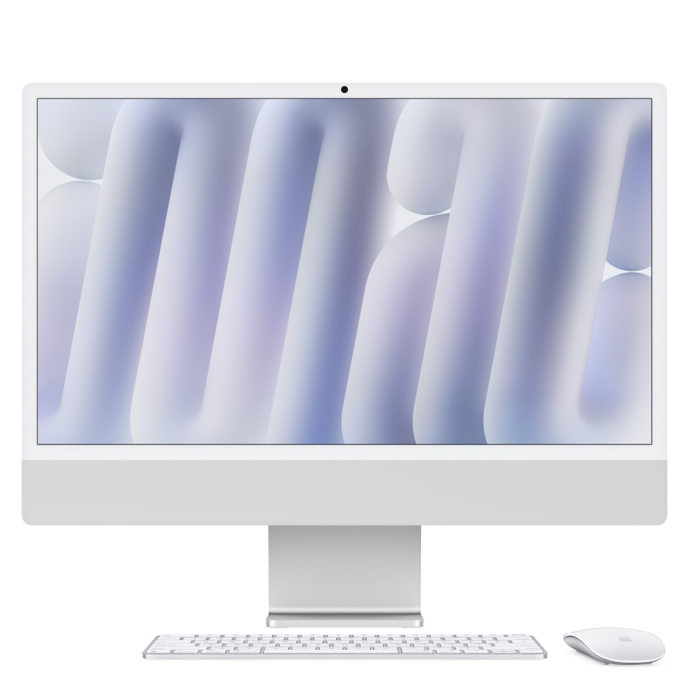 Apple iMac 24" 4.5K: M4 10C CPU/GPU, 16GB, 512GB SSD - Silver Apple iMac 24" 4.5K: M4 10C CPU/GPU, 16GB, 512GB SSD - Silver