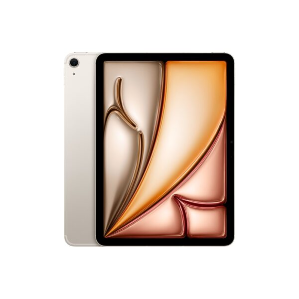 Apple iPad Air 11" 128GB Wi-Fi 7 5G M4 12GB RAM Tablet - Starlight Beige