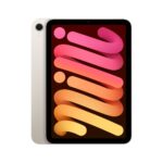 Apple iPad mini 8.3" Wi-Fi Tablet, Apple A17 Pro, Liquid Retina, 256GB, Starlight