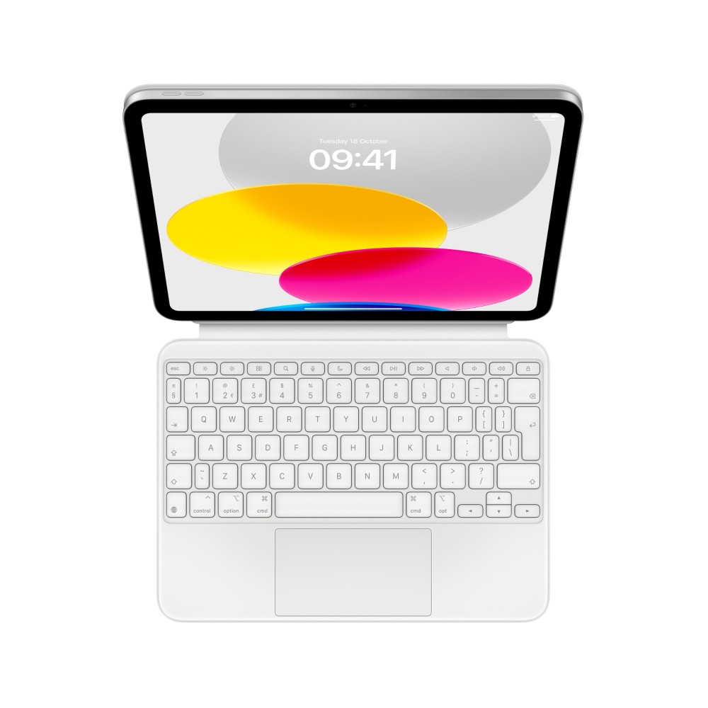 Apple Magic Keyboard Folio for iPad (10th Gen) Wireless QWERTY UK English Trackpad Aluminium