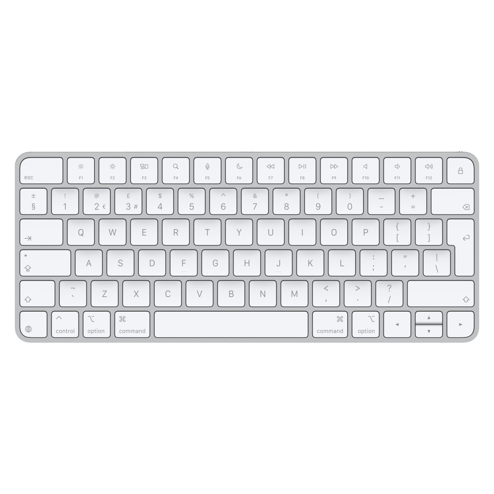 Apple Magic Keyboard Wireless & Wired, USB + Bluetooth, Rechargeable, QWERTY UK English, White