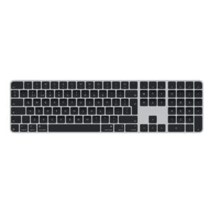 Apple Magic Keyboard with Touch ID, Numeric Keypad, Wireless USB-C + Bluetooth, QWERTY UK English, Black