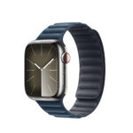 Apple Magnetic Link FineWoven Smartwatch Band for Apple Watch 38mm 40mm 41mm - Blue S/M