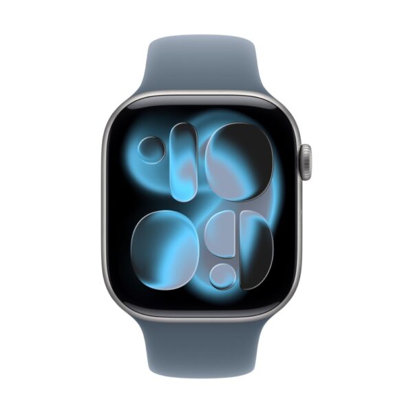 Apple MFGY4ZM/A Smart Watch Band, Blue Fluoroelastomer