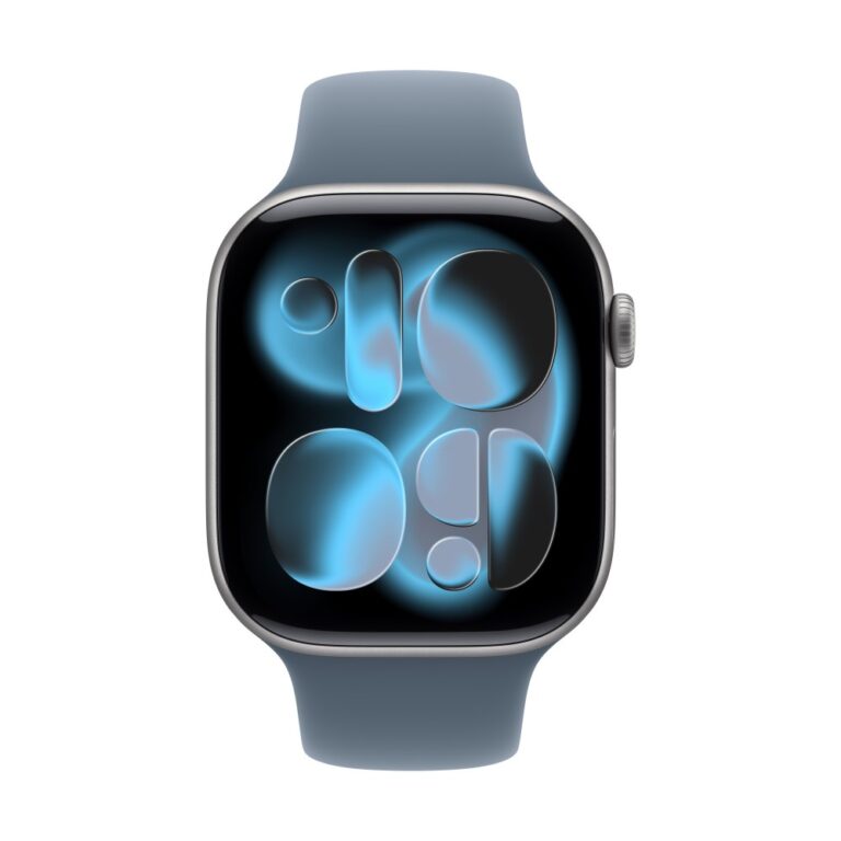 Apple MFGY4ZM/A Smart Watch Band, Blue Fluoroelastomer