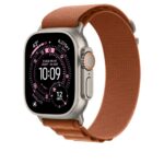 Apple MFTC4ZM/A Smart Watch Band Brown Titanium/Polyester/Spandex