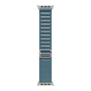Apple MFTK4ZM/A Braided Solo Loop Band Blue Titanium