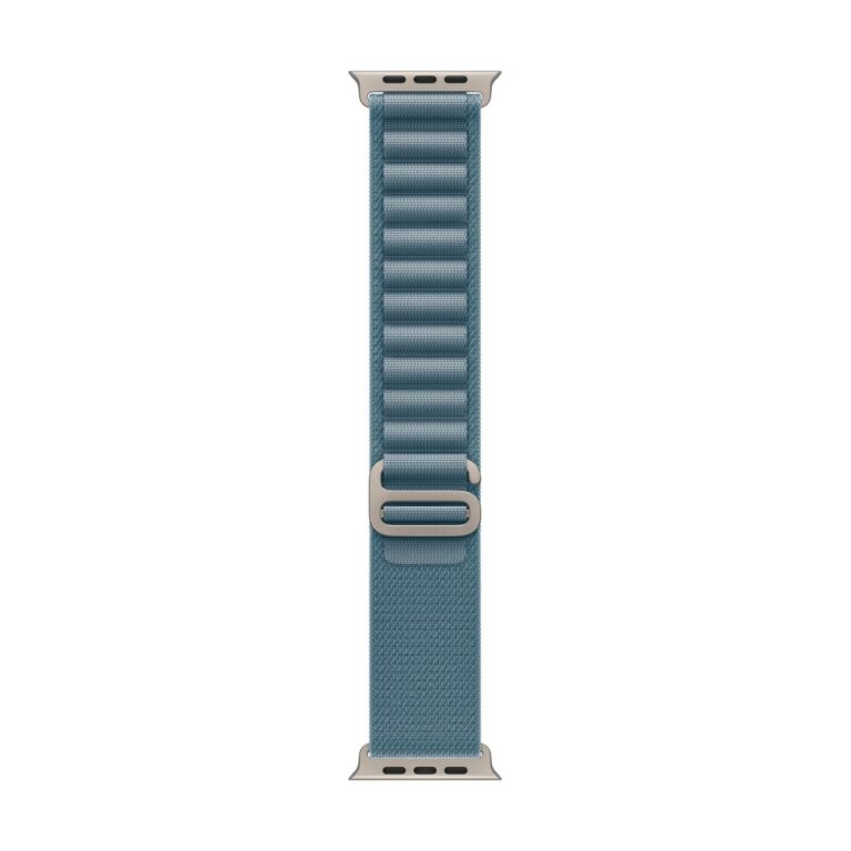 Apple MFTK4ZM/A Braided Solo Loop Band Blue Titanium