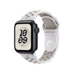 Apple MGA34ZM/A Smart Watch Band, Grey Aluminium, Fluoroelastomer
