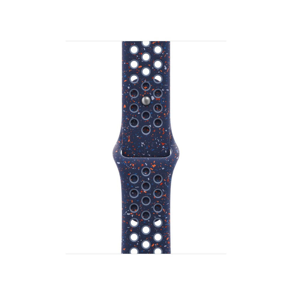 Apple MGA84ZM/A Smart Watch Band, Blue Aluminium, Fluoroelastomer Apple MGA84ZM/A Smart Watch Band, Blue Aluminium, Fluoroelastomer
