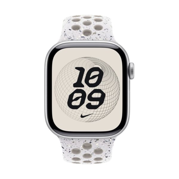 Apple MGAH4ZM/A Smart Watch Band, Grey Aluminium, Fluoroelastomer