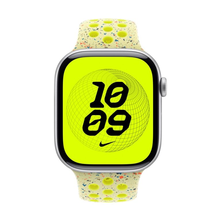 Apple MGC04ZM/A Smart Watch Band, Yellow Aluminium/Fluoroelastomer