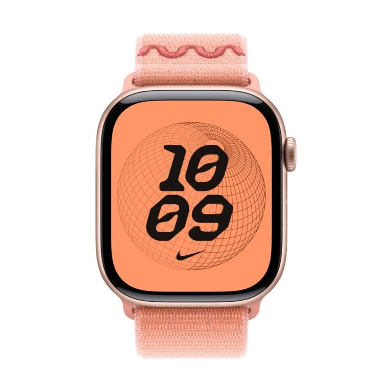 Apple MGD54ZM/A Smart Watch Band, Pink Nylon