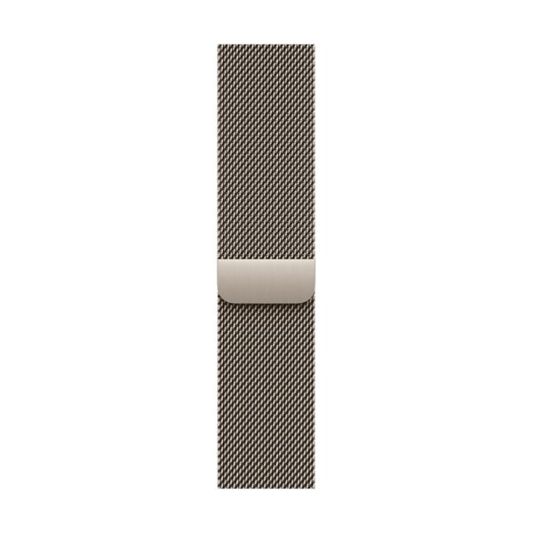Apple Milanese Loop Smartwatch Band for 38/40/41mm Apple Watch Natural Stainless Steel