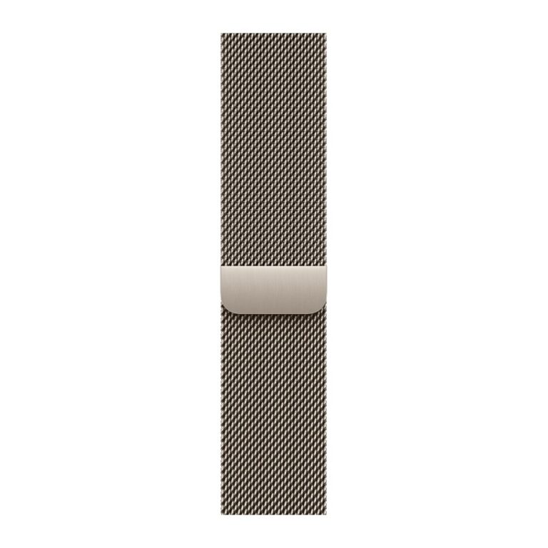 Apple Milanese Loop Smartwatch Band for 38/40/41mm Apple Watch Natural Stainless Steel
