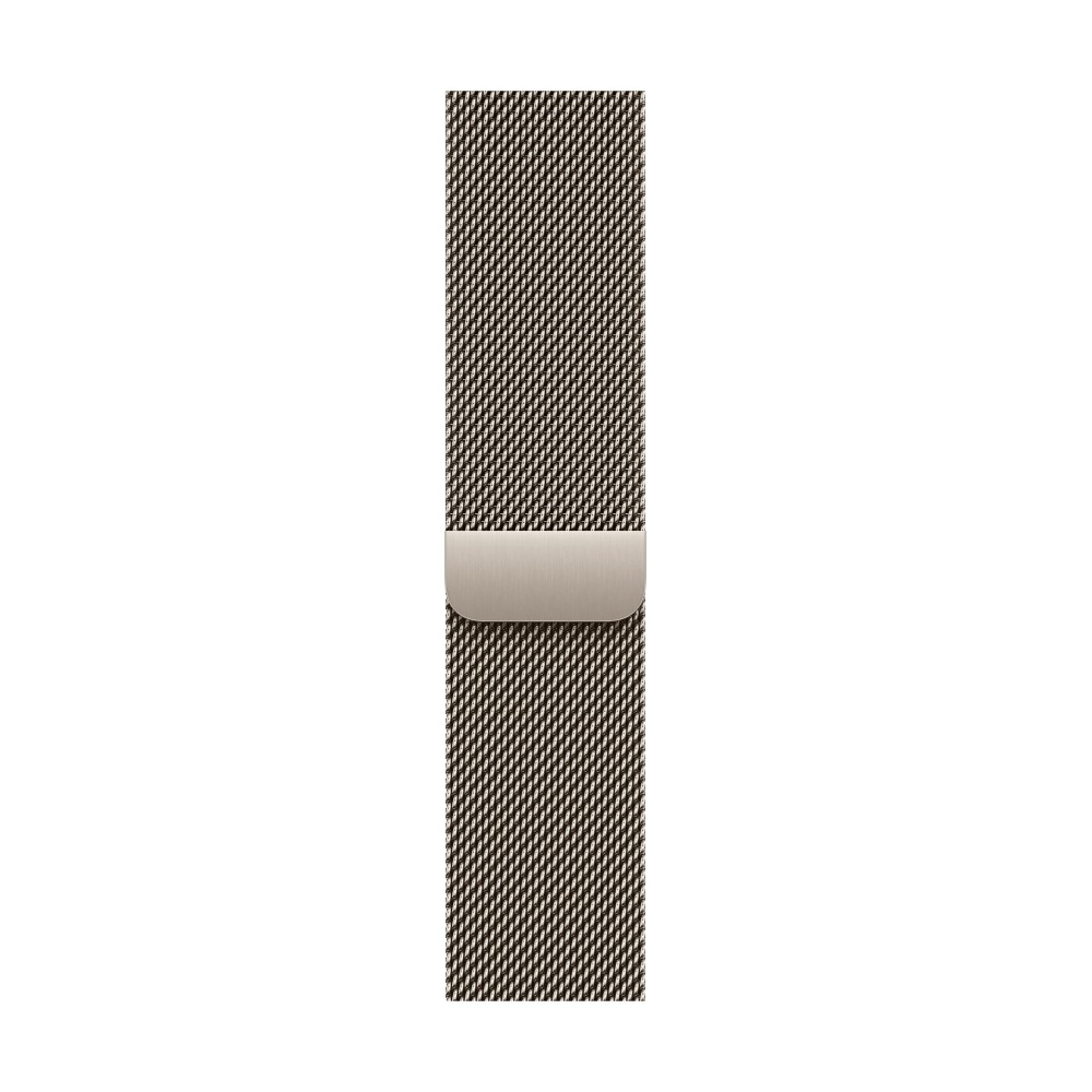 Apple Milanese Loop Smartwatch Band for 38/40/41mm Apple Watch Natural Stainless Steel