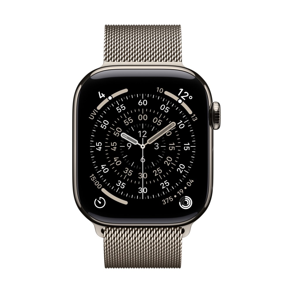 Apple Milanese Loop Smartwatch Band for Apple Watch 38/40/41/42mm Stainless Steel Natural