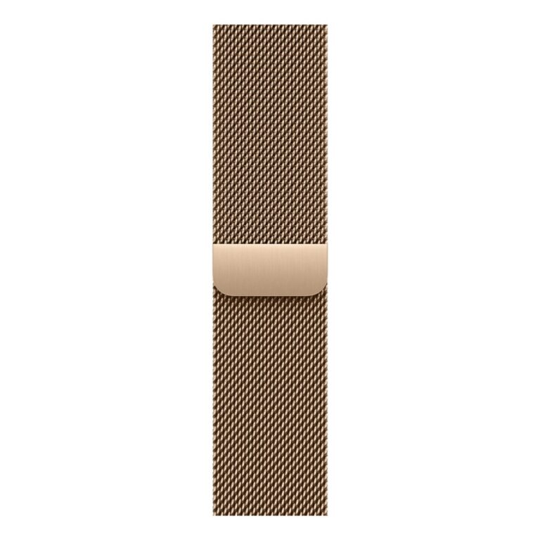 Apple Milanese Loop Watch Band for 38/40/41/42mm Apple Watch Gold Stainless Steel Magnetic Clasp