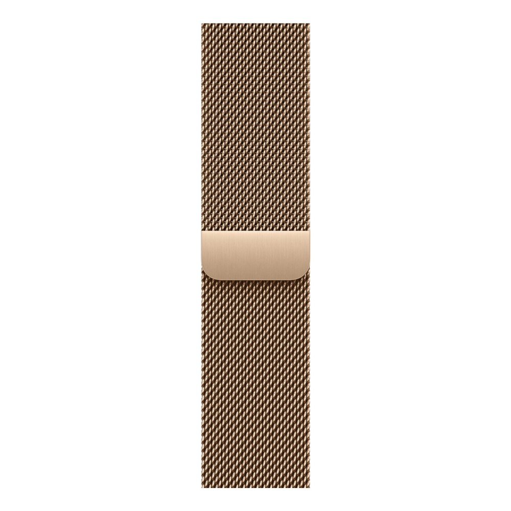 Apple Milanese Loop Watch Band for 38/40/41/42mm Apple Watch Gold Stainless Steel Magnetic Clasp Apple Milanese Loop Watch Band for 38/40/41/42mm Apple Watch Gold Stainless Steel Magnetic Clasp