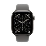 Apple MXLH3ZM/A Smart Watch Band, Grey Fluoroelastomer
