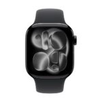 Apple MXLJ3ZM/A Smart Watch Band, Black Fluoroelastomer