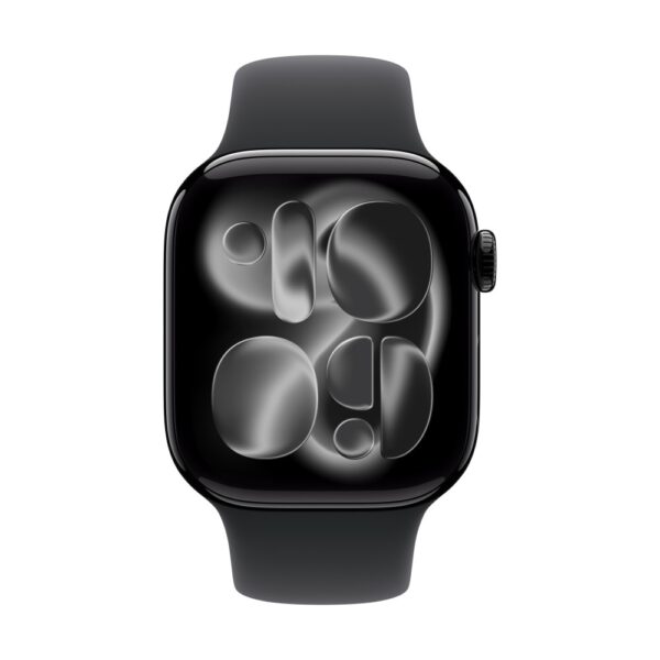 Apple MXLJ3ZM/A Smart Watch Band, Black Fluoroelastomer
