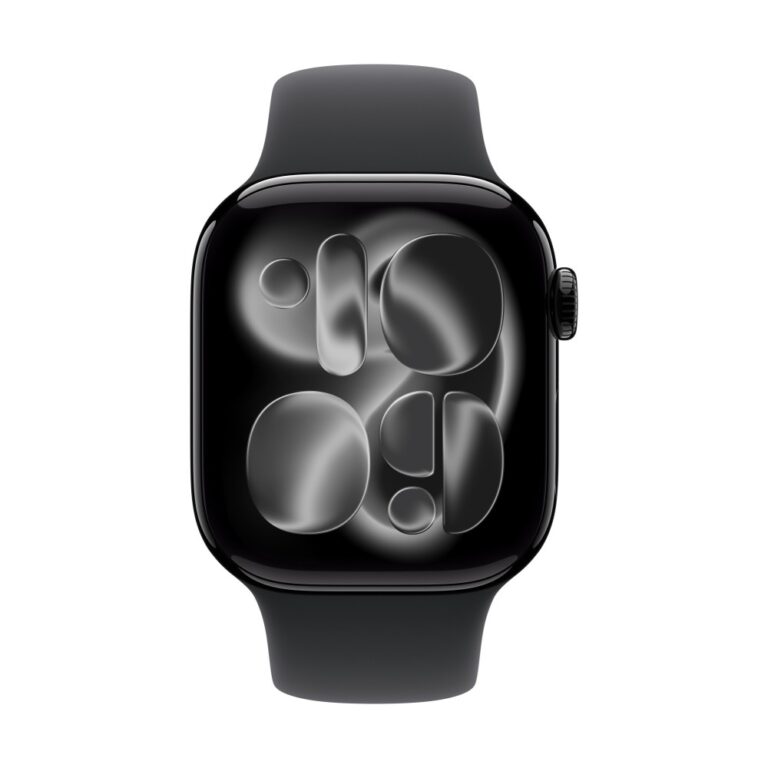 Apple MXLJ3ZM/A Smart Watch Band, Black Fluoroelastomer