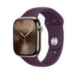 Apple MXLT3ZM/A Smart Watch Band, Plum Fluoroelastomer