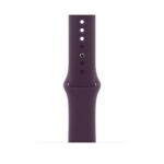 Apple MXLT3ZM/A Smart Watch Band, Plum Fluoroelastomer