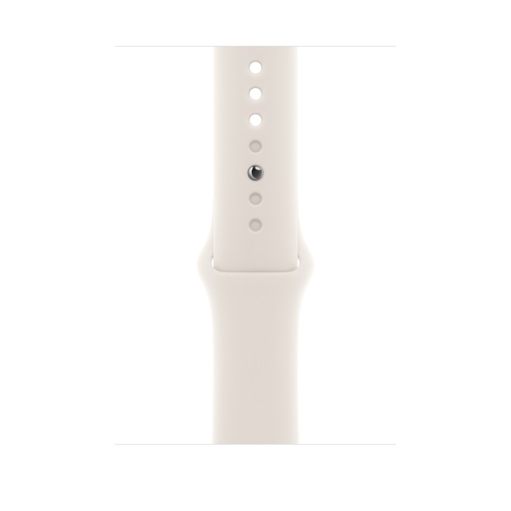 Apple MXM73ZM/A Smart Watch Band, Beige Fluoroelastomer Apple MXM73ZM/A Smart Watch Band, Beige Fluoroelastomer