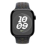 Apple MYL63ZM/A Smart Watch Band, Black Fluoroelastomer