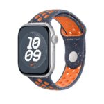 Apple MYLA3ZM/A Fluoroelastomer Band - Blue/Orange