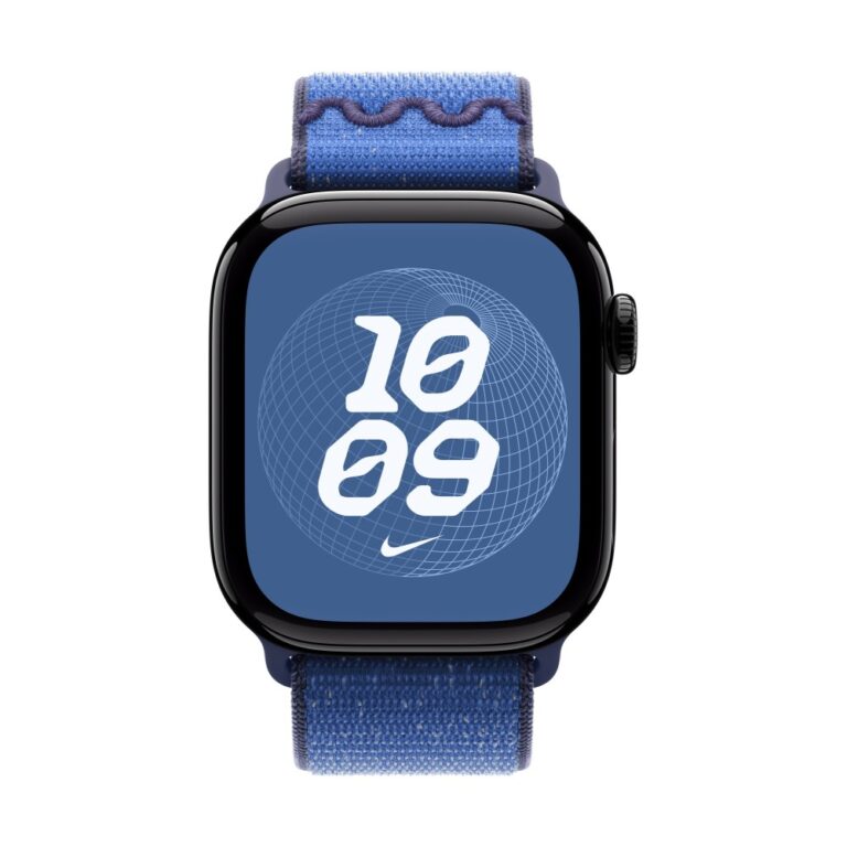 Apple Nike Sport Loop Band Blue Nylon