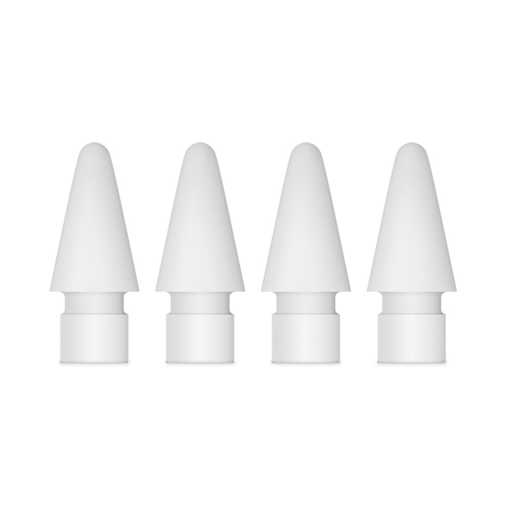 Apple Pencil Tips 4-Pack White for Apple Pencil Pro, Apple Pencil (2nd Gen), Apple Pencil (USB-C), Apple Pencil (1st Gen)