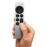 Apple Siri Remote (3rd Gen) IR/Bluetooth with USB-C, Microphone, Black/Silver for Apple TV