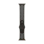 Apple Smart Watch Band Black Aluminium, Fluoroelastomer