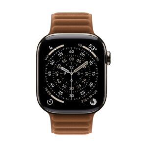 Apple Smart Watch Band Caramel Polyester